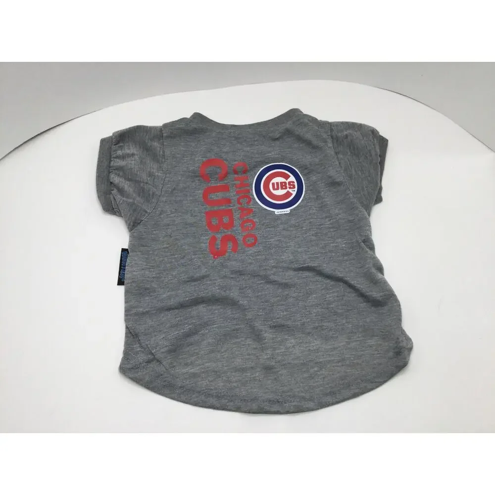 MLB Chicago Cubs Dog Shirts lot of 2 Large